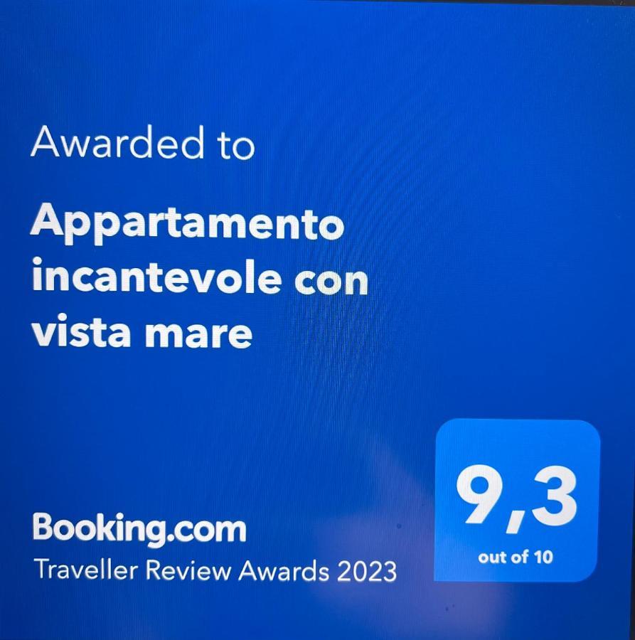 Appartamento Incantevole Con Vista Mare Buoncammino ภายนอก รูปภาพ